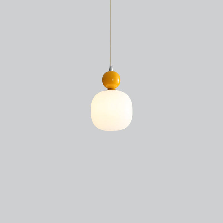 Contemporary Cylinder Resin Pendant Light