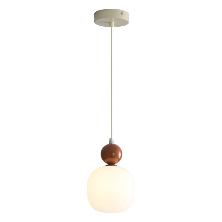 Contemporary Cylinder Resin Pendant Light