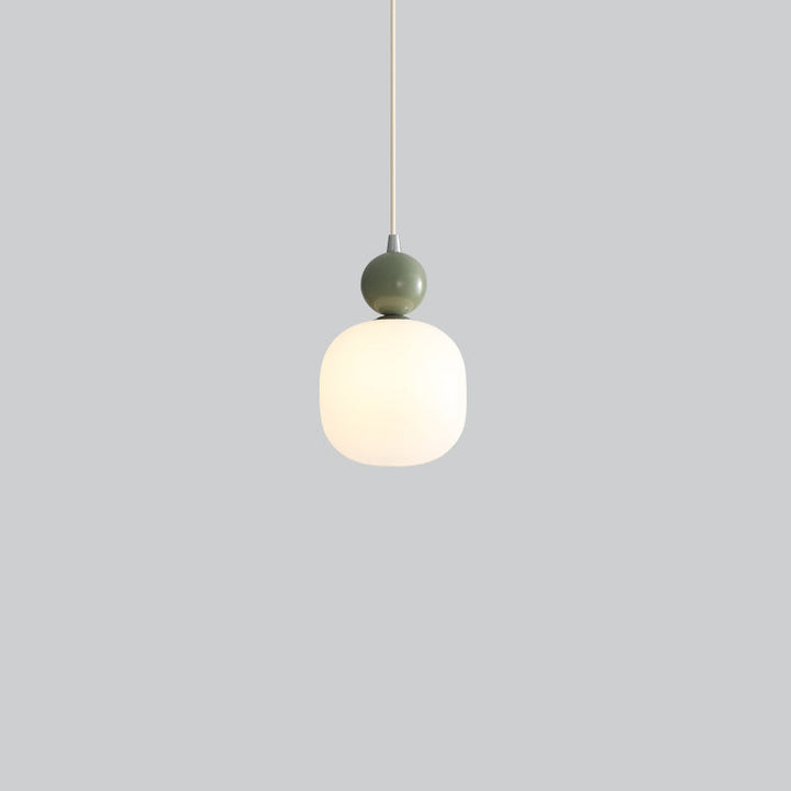 Contemporary Cylinder Resin Pendant Light