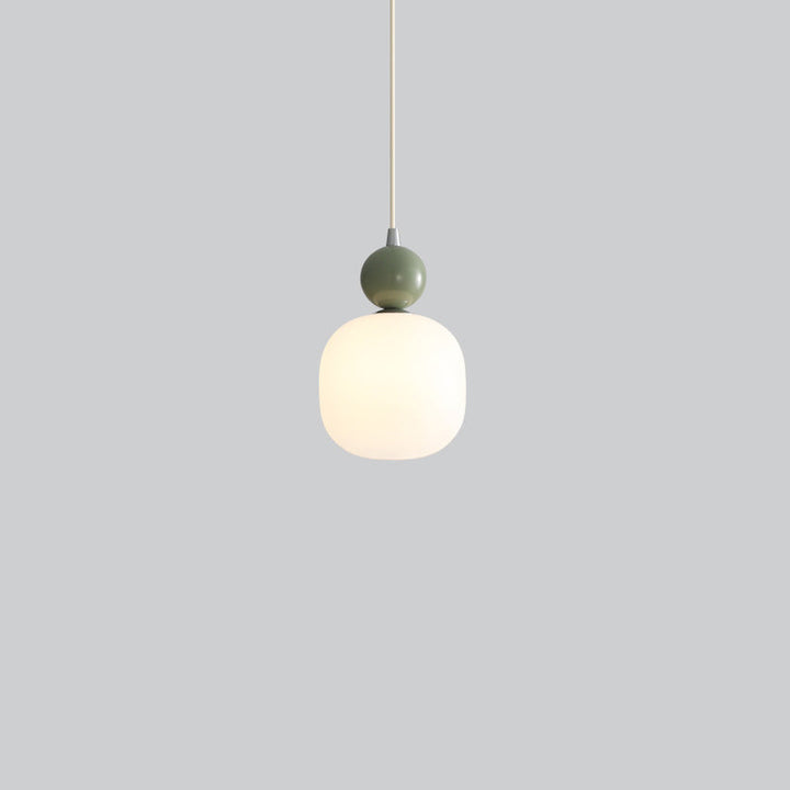 Contemporary Cylinder Resin Pendant Light