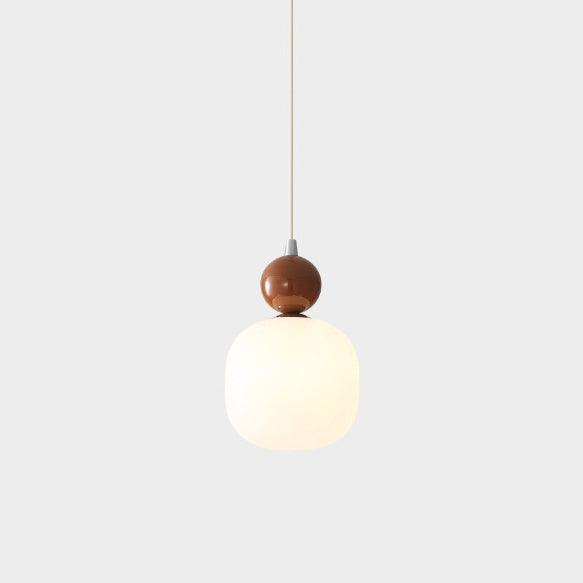 Contemporary Cylinder Resin Pendant Light