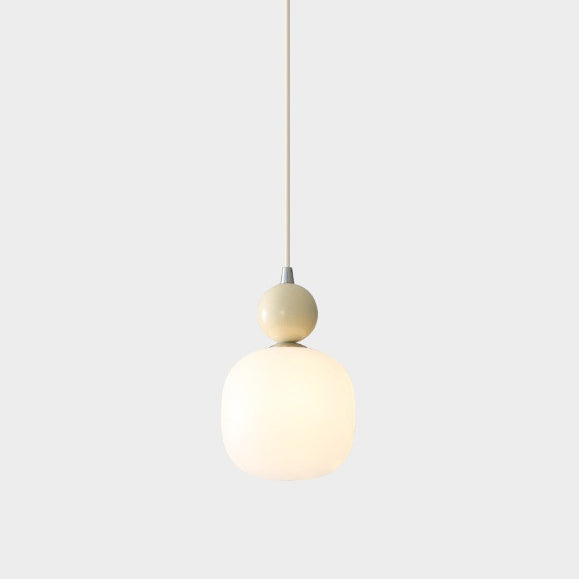 Contemporary Cylinder Resin Pendant Light