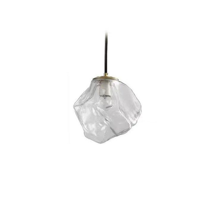 Minimalist Cube Glass Pendant Light