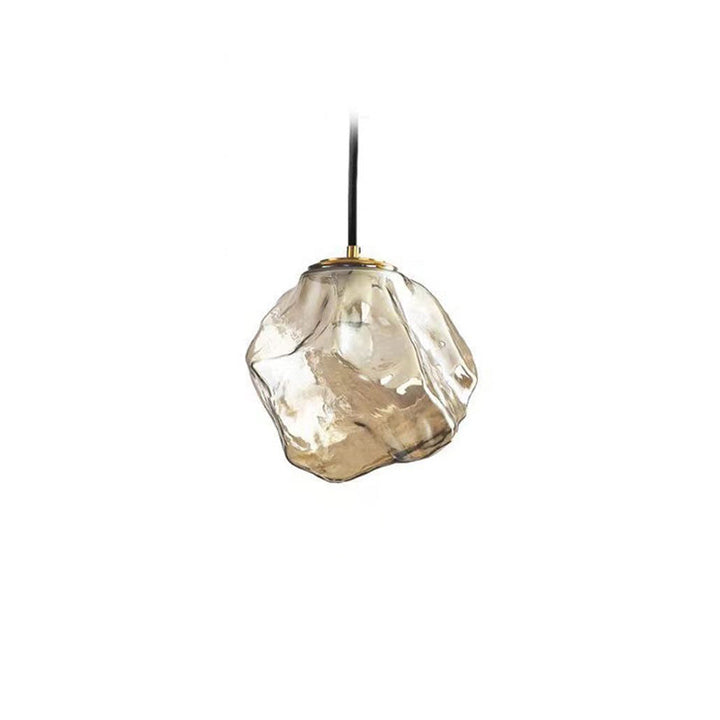 Minimalist Cube Glass Pendant Light