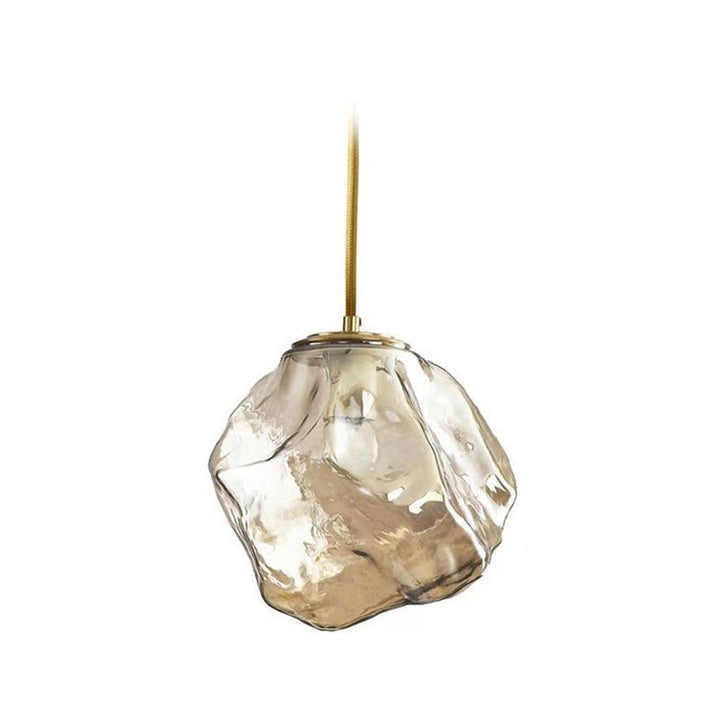 Minimalist Cube Glass Pendant Light