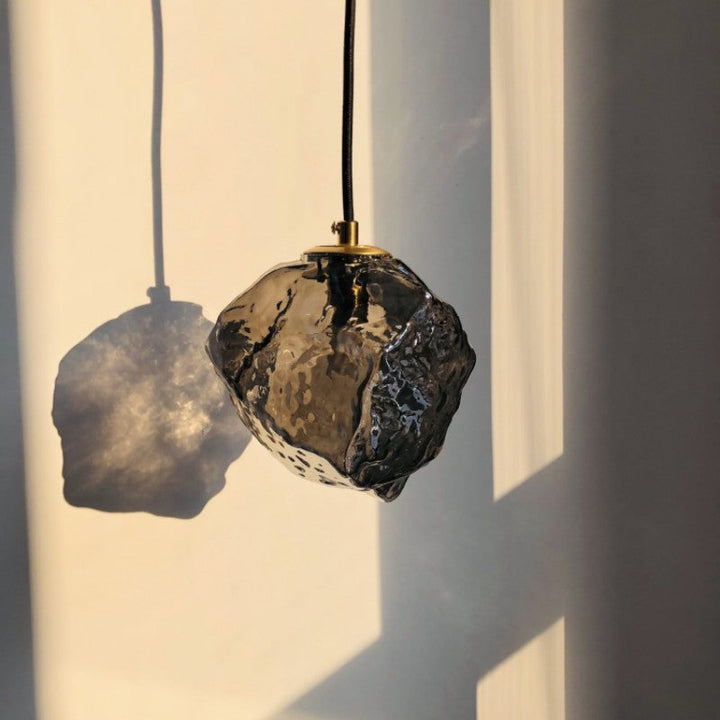 Minimalist Cube Glass Pendant Light