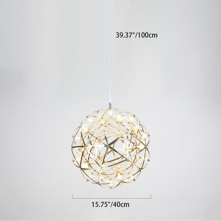 Contemporary Stainless Steel LED Pendant Light