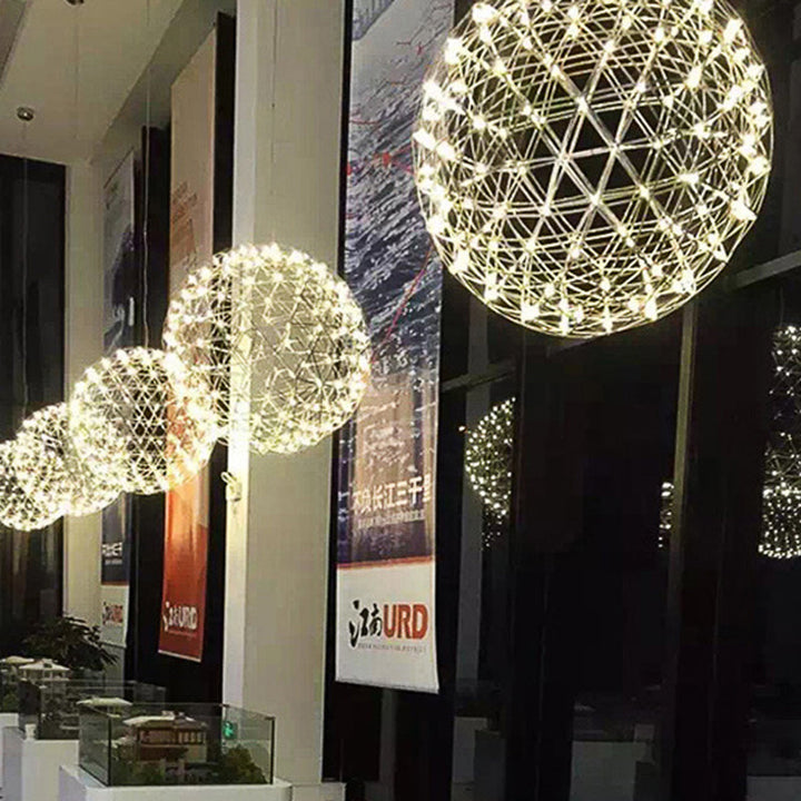 Contemporary Stainless Steel LED Pendant Light