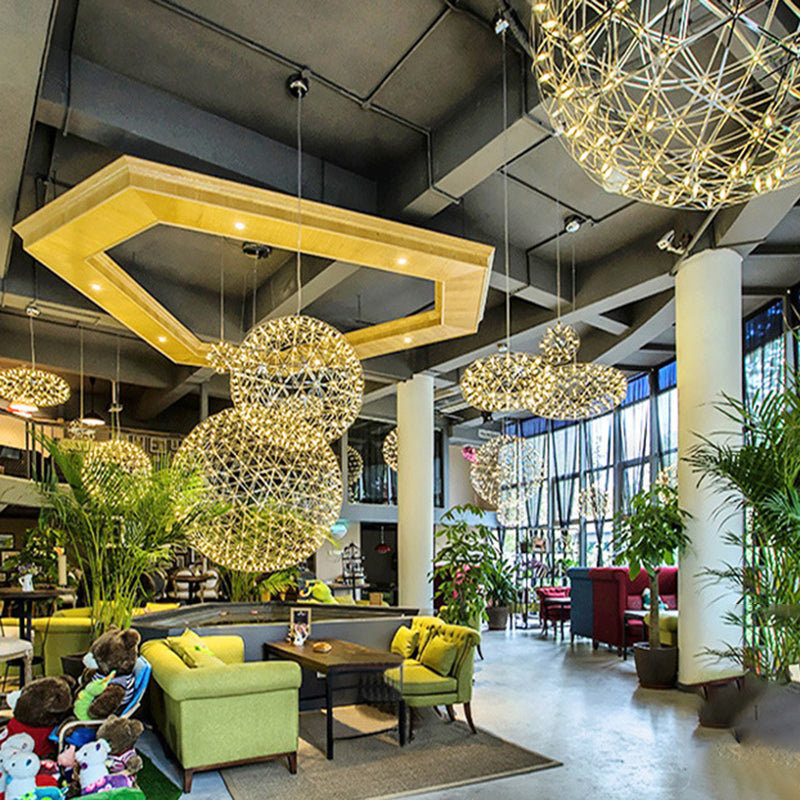 Contemporary Stainless Steel LED Pendant Light