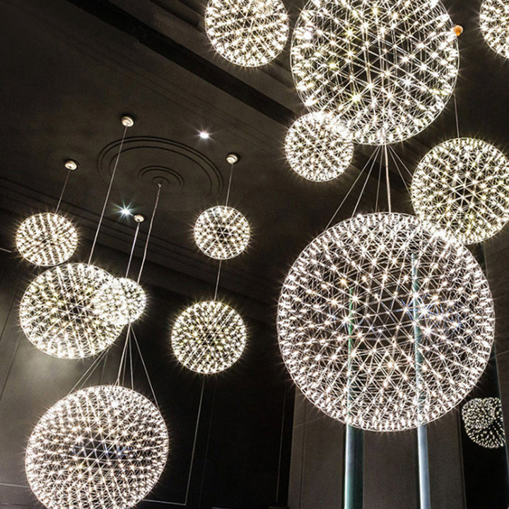 Contemporary Stainless Steel LED Pendant Light