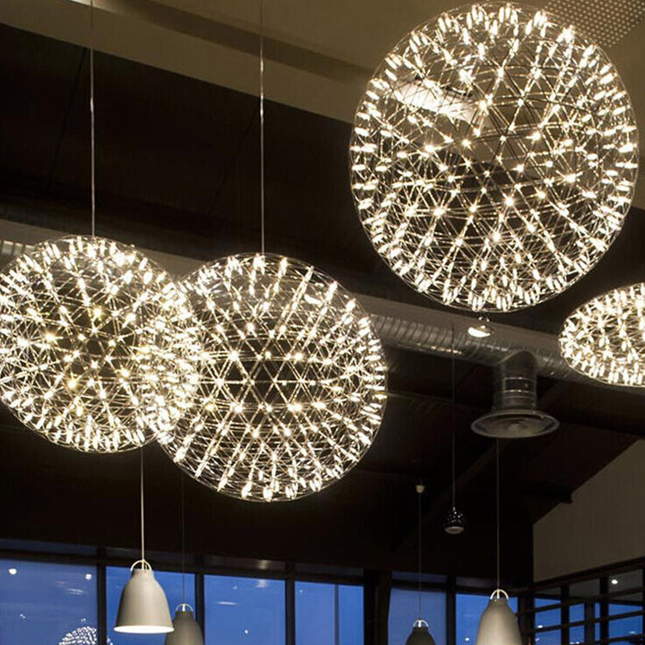 Contemporary Stainless Steel LED Pendant Light