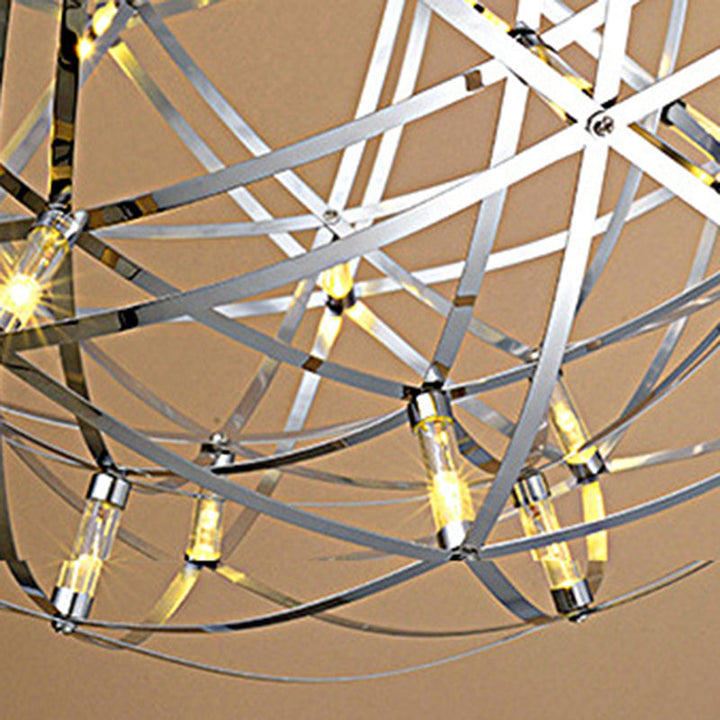 Contemporary Stainless Steel LED Pendant Light
