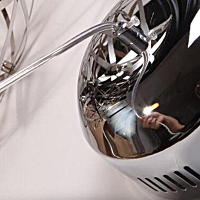 Contemporary Stainless Steel LED Pendant Light