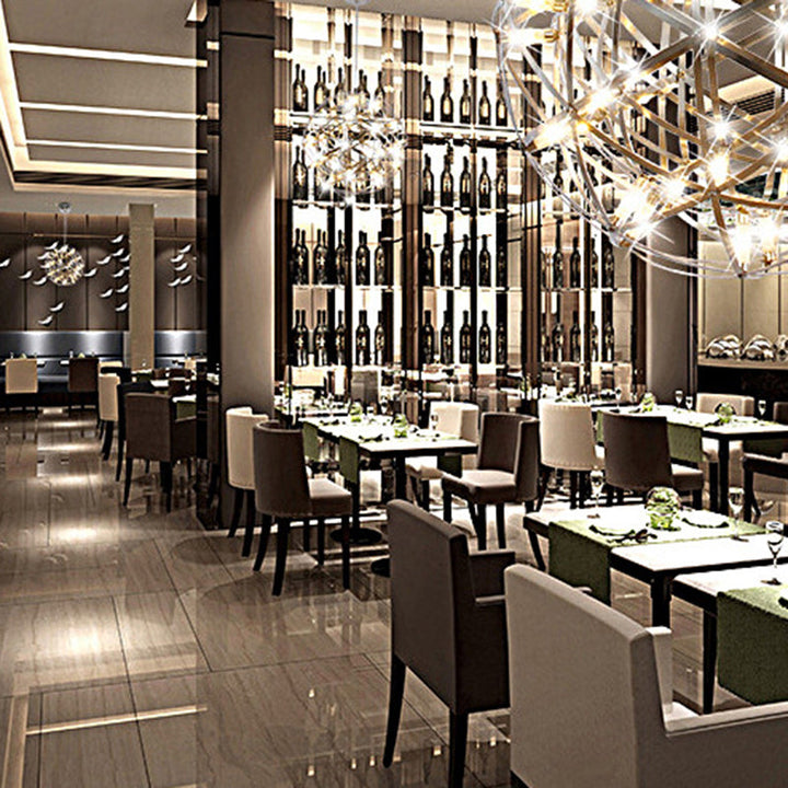 Contemporary Stainless Steel LED Pendant Light