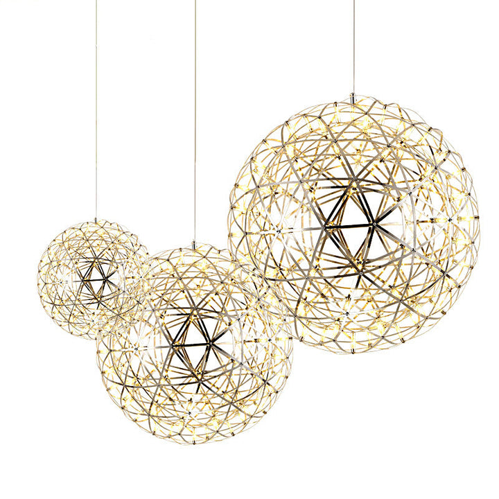Contemporary Stainless Steel LED Pendant Light