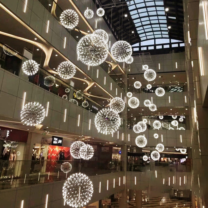 Contemporary Stainless Steel LED Pendant Light