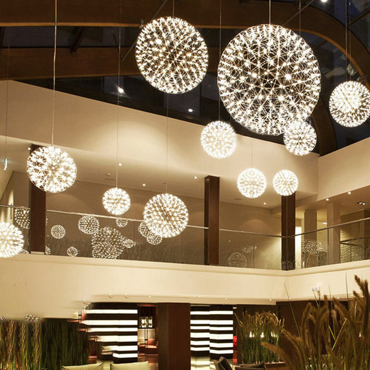 Contemporary Stainless Steel LED Pendant Light
