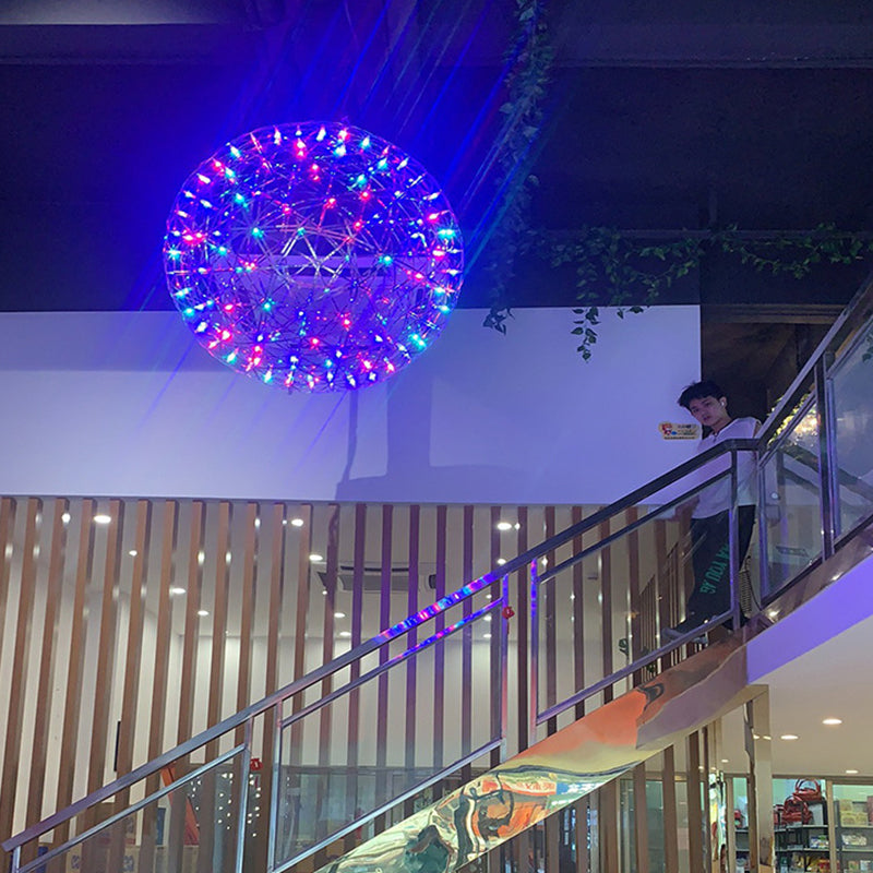 Contemporary Stainless Steel LED Pendant Light