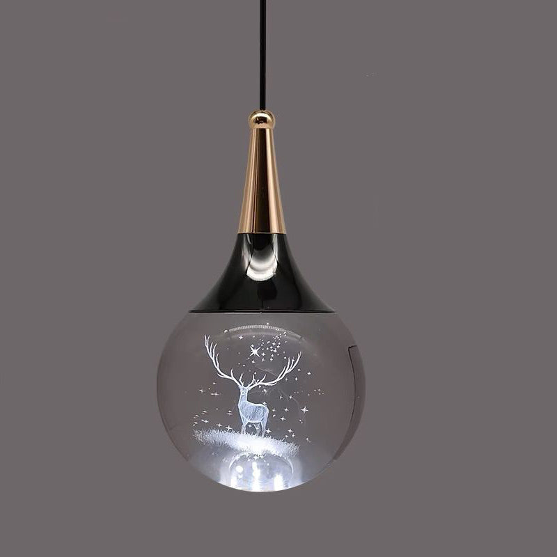 Contemporary Aluminum LED Pendant Light