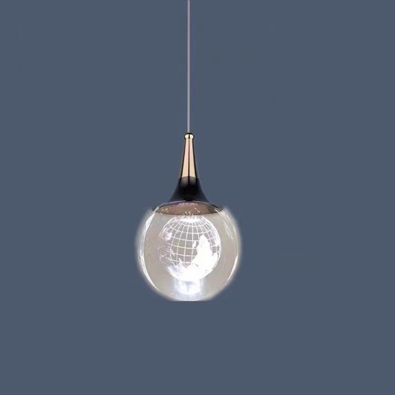 Contemporary Aluminum LED Pendant Light
