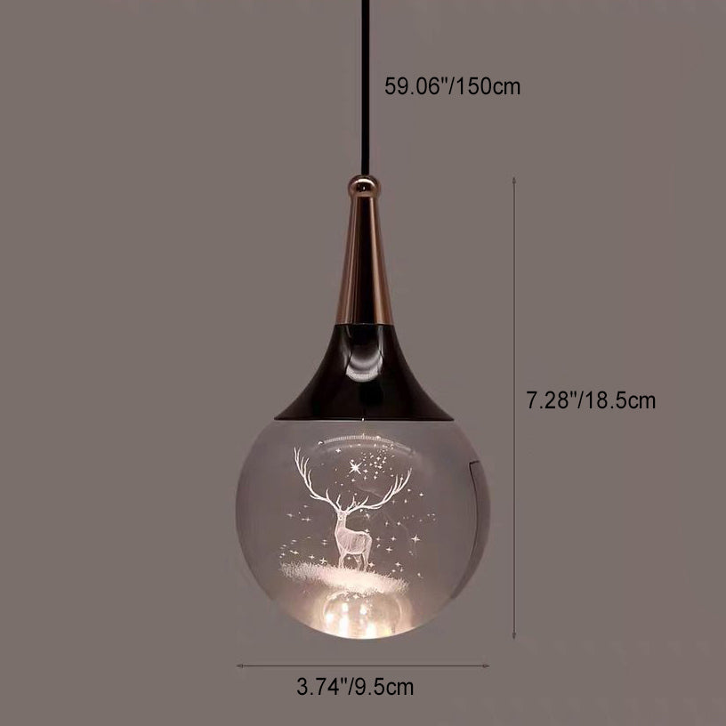 Contemporary Aluminum LED Pendant Light