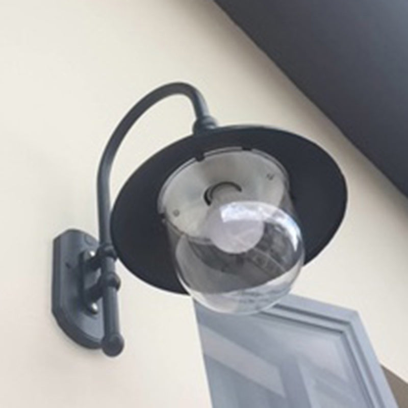 Contemporary Aluminum Waterproof Wall Sconce