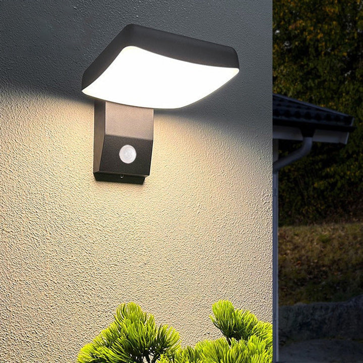 Minimalist Square Aluminum Rotatable LED Wall Sconce