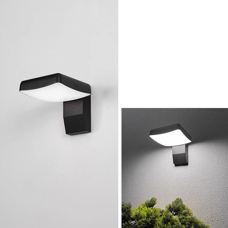 Minimalist Square Aluminum Rotatable LED Wall Sconce