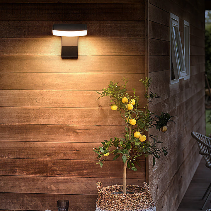 Minimalist Square Aluminum Rotatable LED Wall Sconce
