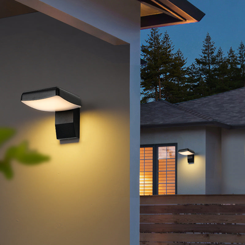 Minimalist Square Aluminum Rotatable LED Wall Sconce