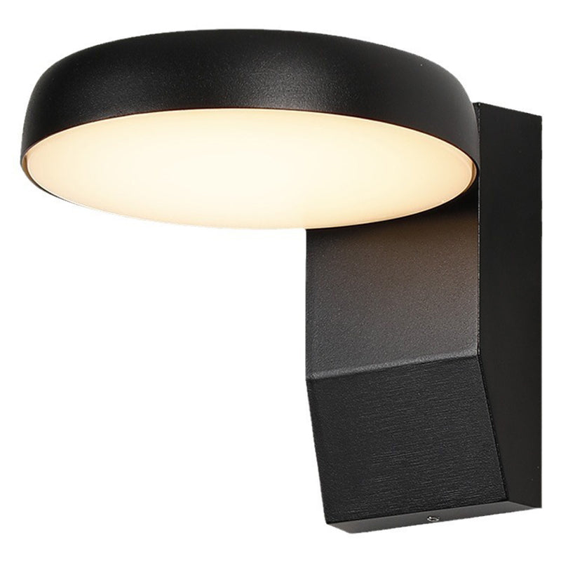 Minimalist Square Aluminum Rotatable LED Wall Sconce