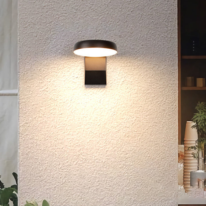 Minimalist Square Aluminum Rotatable LED Wall Sconce