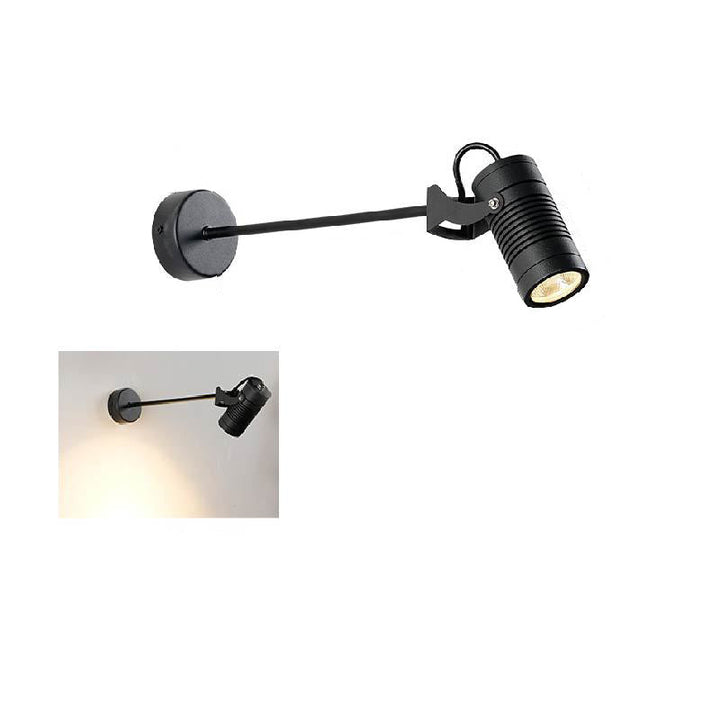 Modern Cylinder Aluminum Adjustable LED Wall Sconce