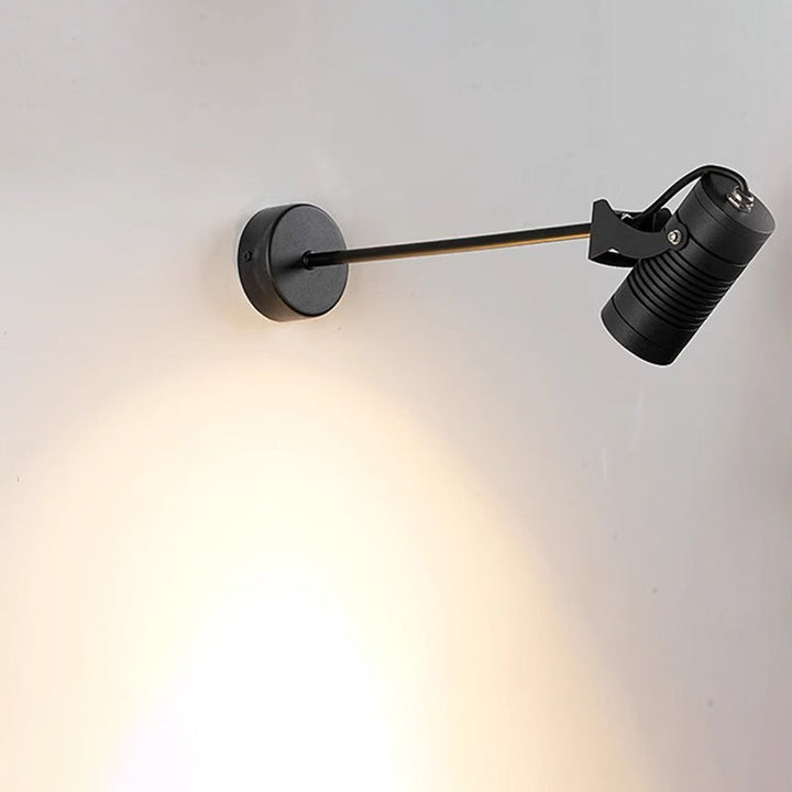 Modern Cylinder Aluminum Adjustable LED Wall Sconce