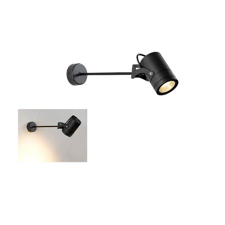 Modern Cylinder Aluminum Adjustable LED Wall Sconce