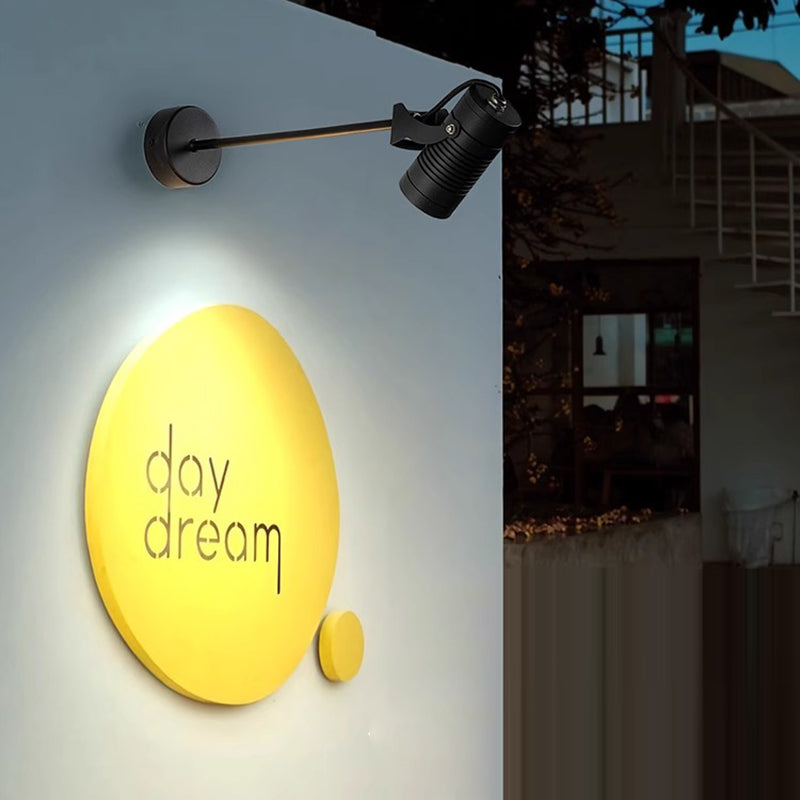 Modern Cylinder Aluminum Adjustable LED Wall Sconce