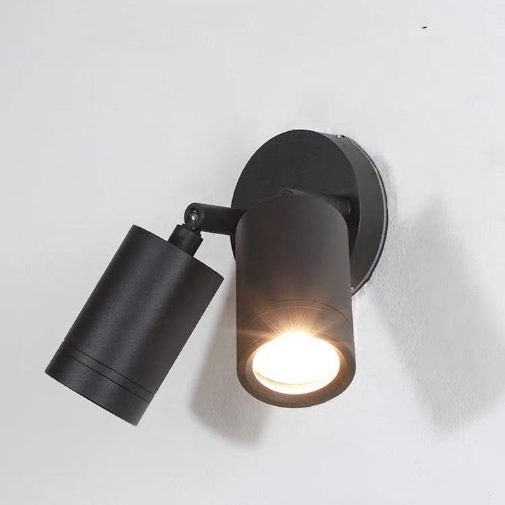 Modern Cylinder Aluminum Adjustable LED Wall Sconce