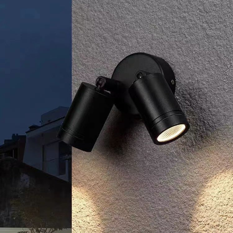 Modern Cylinder Aluminum Adjustable LED Wall Sconce