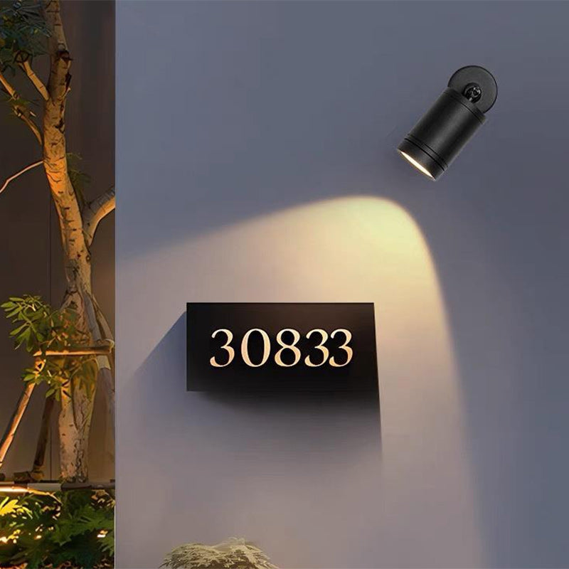 Modern Cylinder Aluminum Adjustable LED Wall Sconce