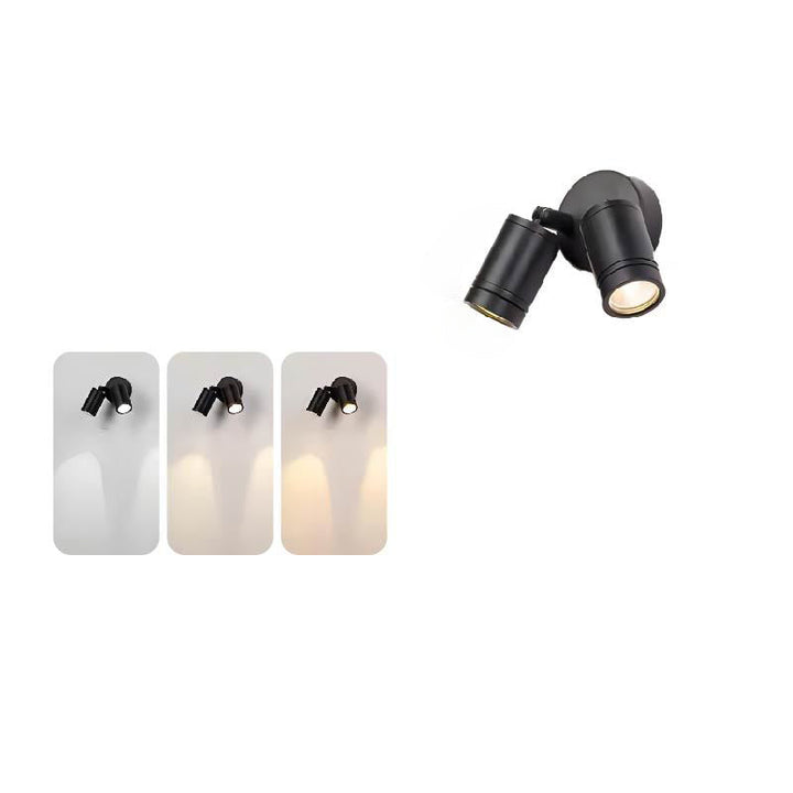 Modern Cylinder Aluminum Adjustable LED Wall Sconce