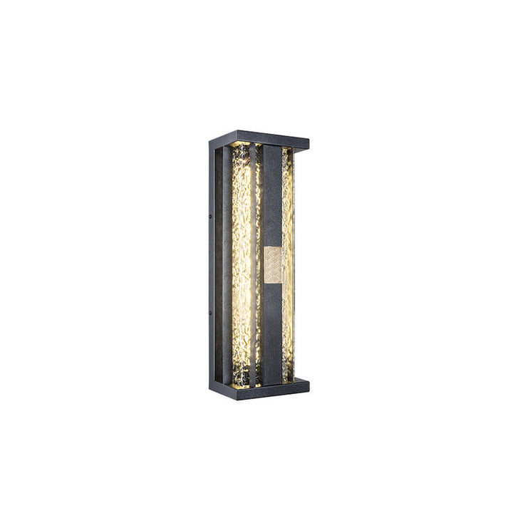 Traditional Rectangular LED Outdoor Wall Light