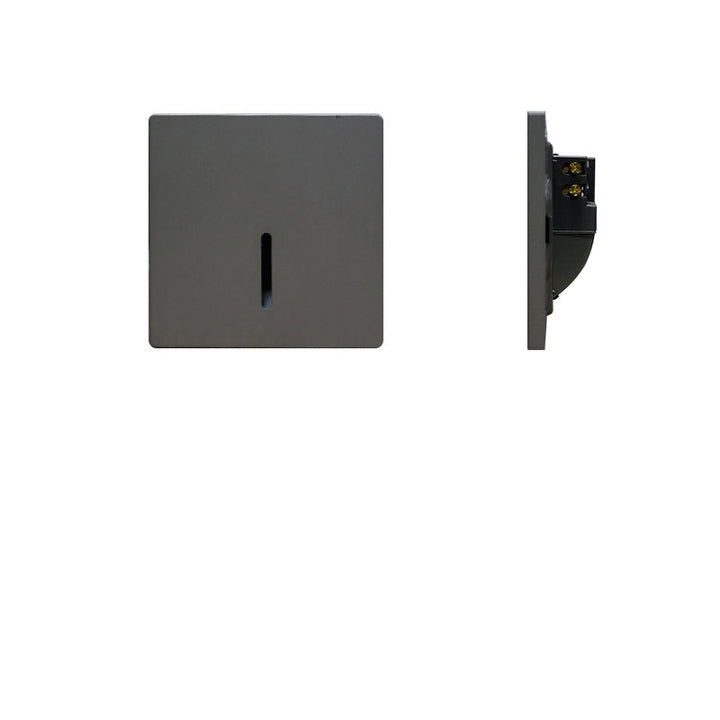 Minimalist Square Aluminum Waterproof LED Wall Sconce