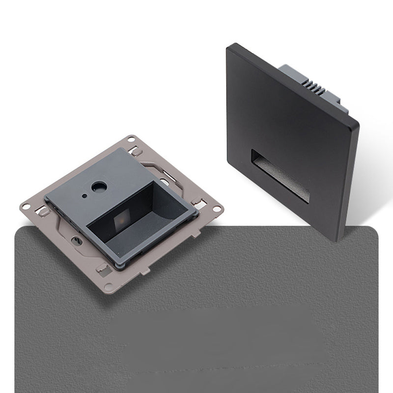 Minimalist Square Aluminum Waterproof LED Wall Sconce