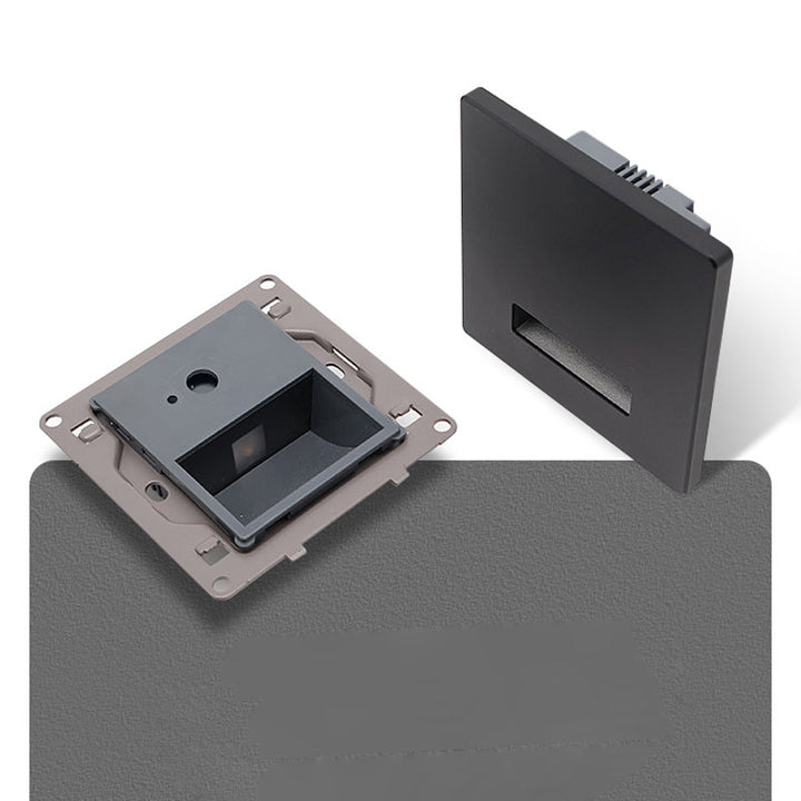Minimalist Square Aluminum Waterproof LED Wall Sconce