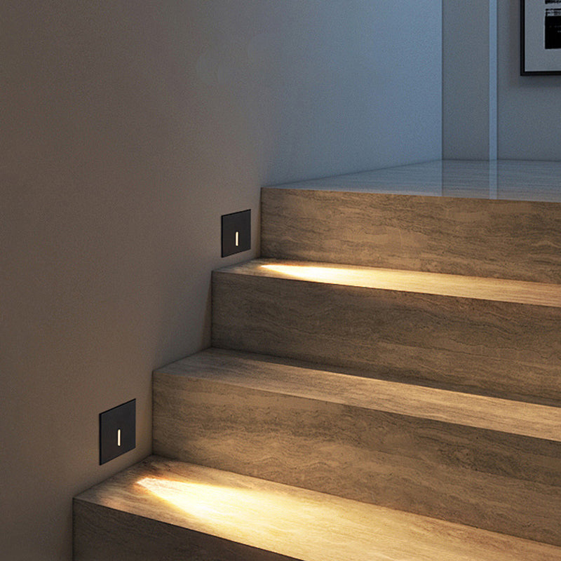 Minimalist Square Aluminum Waterproof LED Wall Sconce