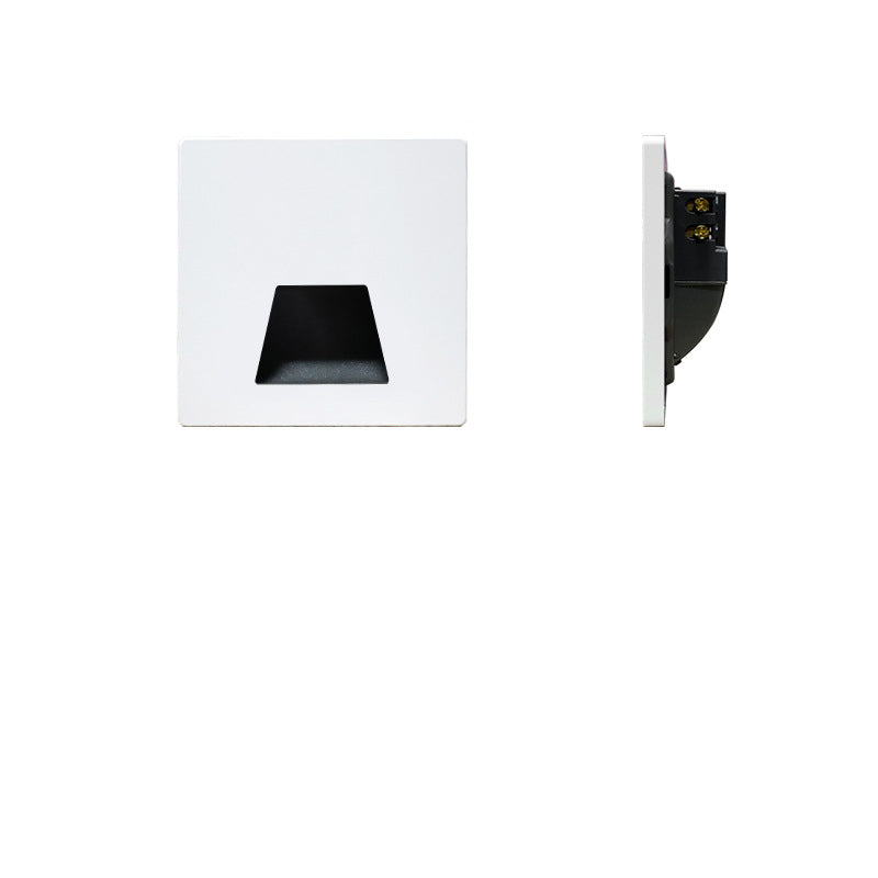 Minimalist Square Aluminum Waterproof LED Wall Sconce