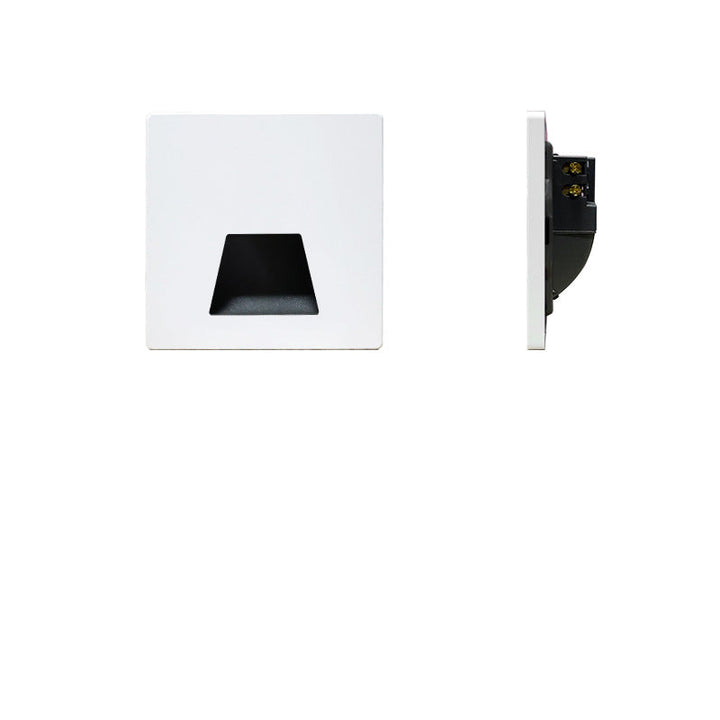 Minimalist Square Aluminum Waterproof LED Wall Sconce