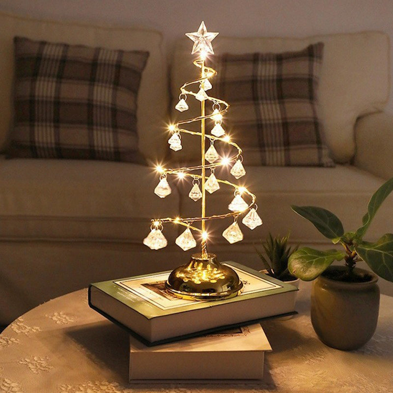 Christmas Tree Star LED Table Lamp