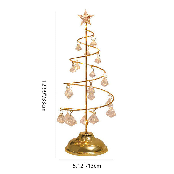 Christmas Tree Star LED Table Lamp