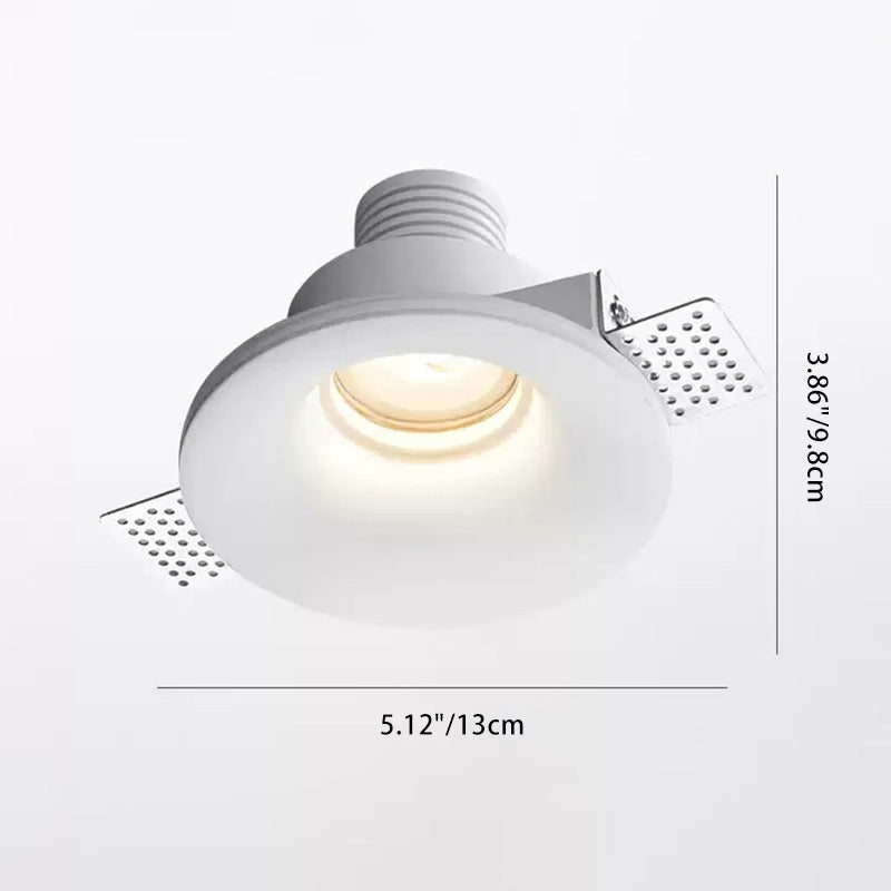 Minimalist Square Flush Mount Ceiling Light